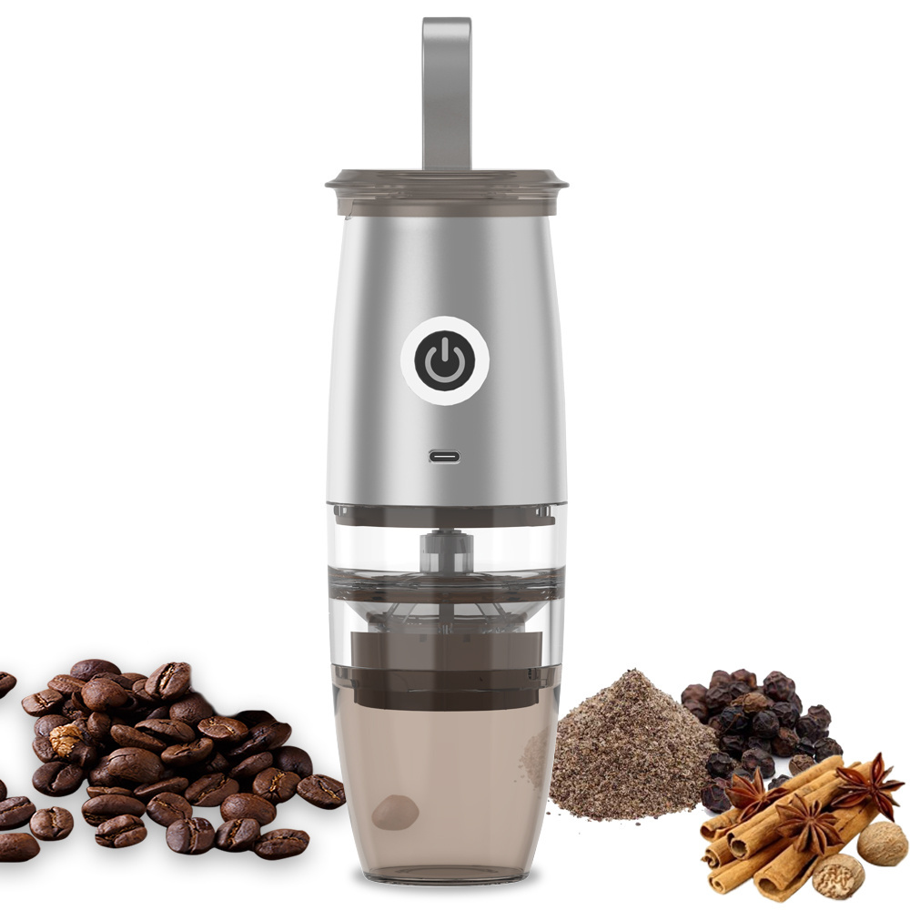 Home office use portable cordless electric automatic manual coffee bean grinders