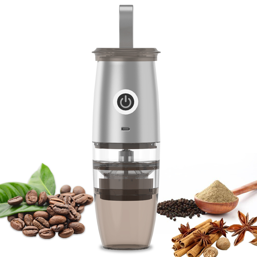 Home office use portable cordless electric automatic manual coffee bean grinders