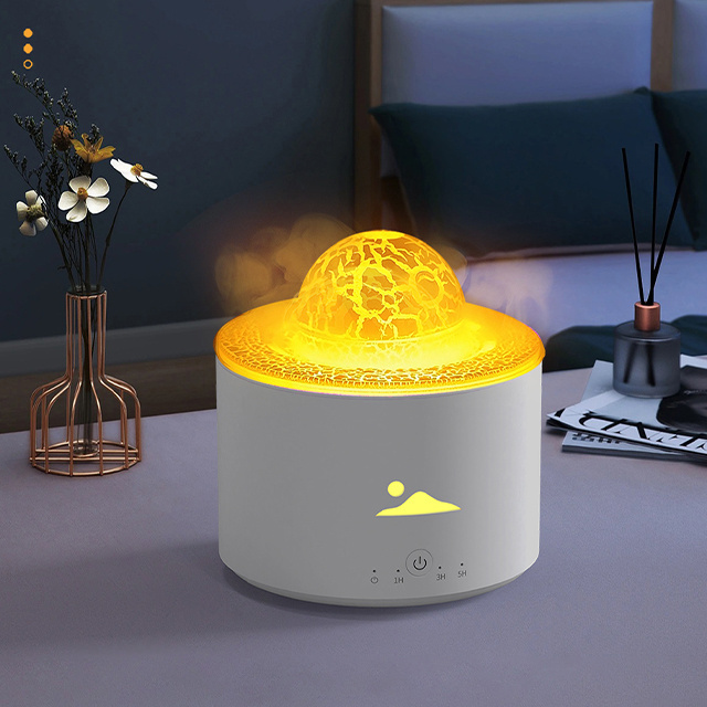 luxury ultrasonic shower diffuser waterless color ful ceiling aromatherapy machine humidifier rain cloud aromatherapy machine