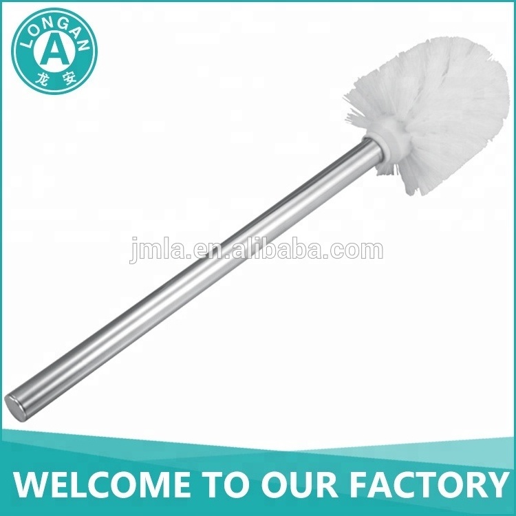 Factory Direct Discount Bathroom Stainless Steel Black Toilet Brush With Cheap Toilet Brush Head At Wholesale Price