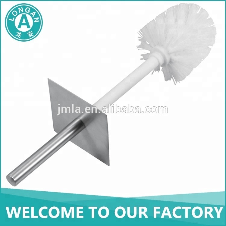 Factory Direct Discount Bathroom Stainless Steel Black Toilet Brush With Cheap Toilet Brush Head At Wholesale Price