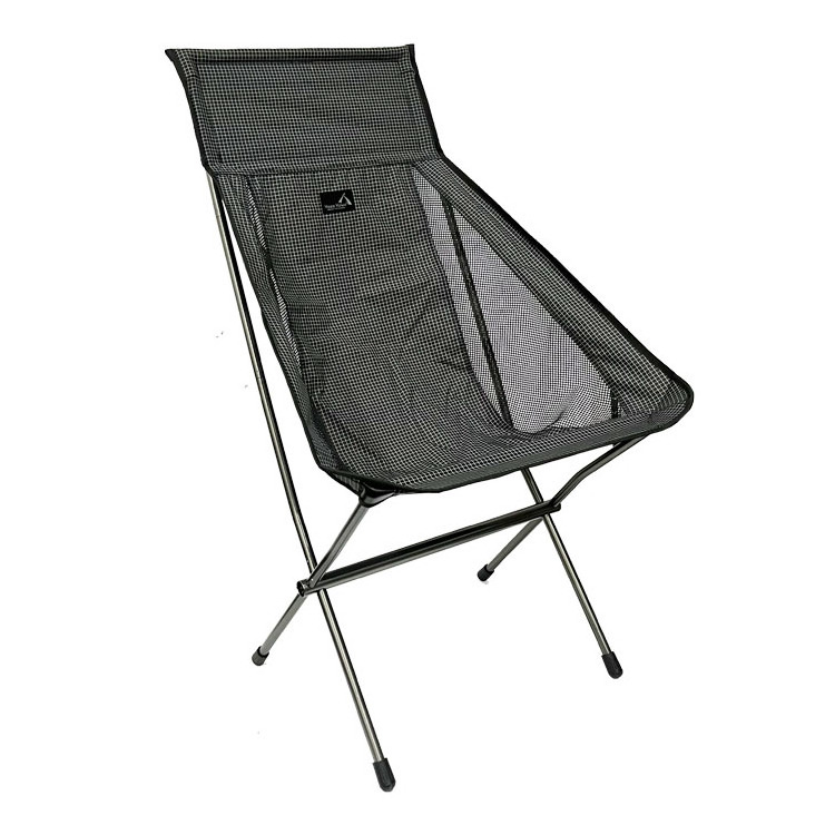 Durable Aluminum Alloy High Back Comfortable Casual Beach Oversized Folding Chair