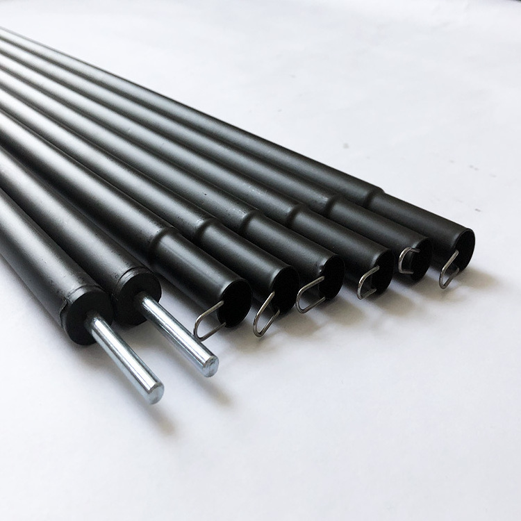 2022 Anodized aluminum telescopic tent pole high strength for shelter aluminium tent poles with cheap price