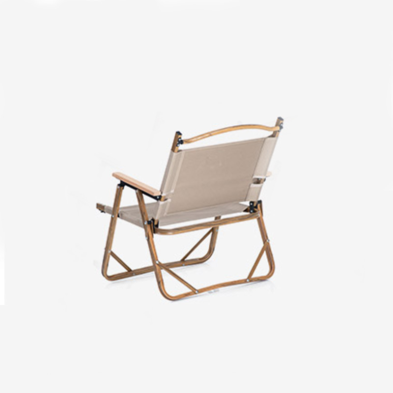 OEM Camping Chair Solid Wood Outdoor Folding Chair Foldable Canvas Portable Camping Chair for Fishing