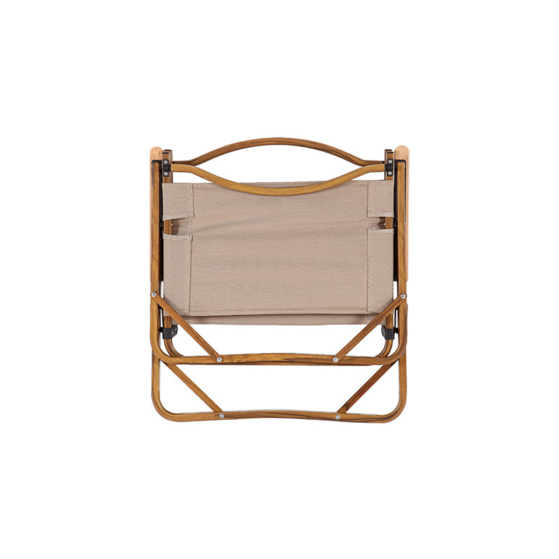 OEM Camping Chair Solid Wood Outdoor Folding Chair Foldable Canvas Portable Camping Chair for Fishing