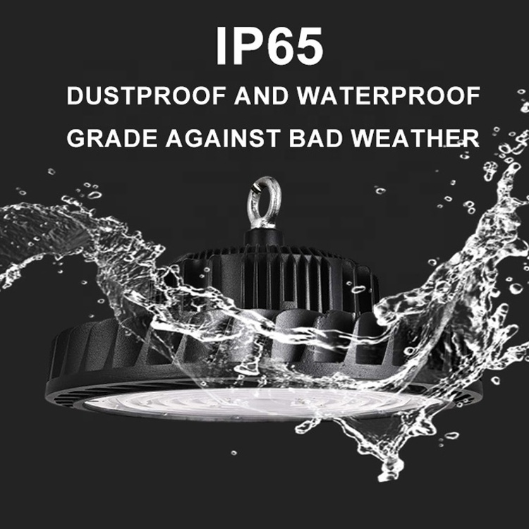 Industrial ip 66 waterproof high bay light led 110v 220v die casting aluminum hook 150w led high bay light