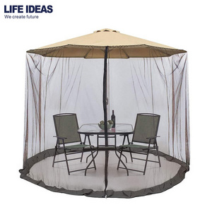 Portable Patio Prevent Insects Garden Umbrella Cover Folding Outdoor Large Mosquito Net