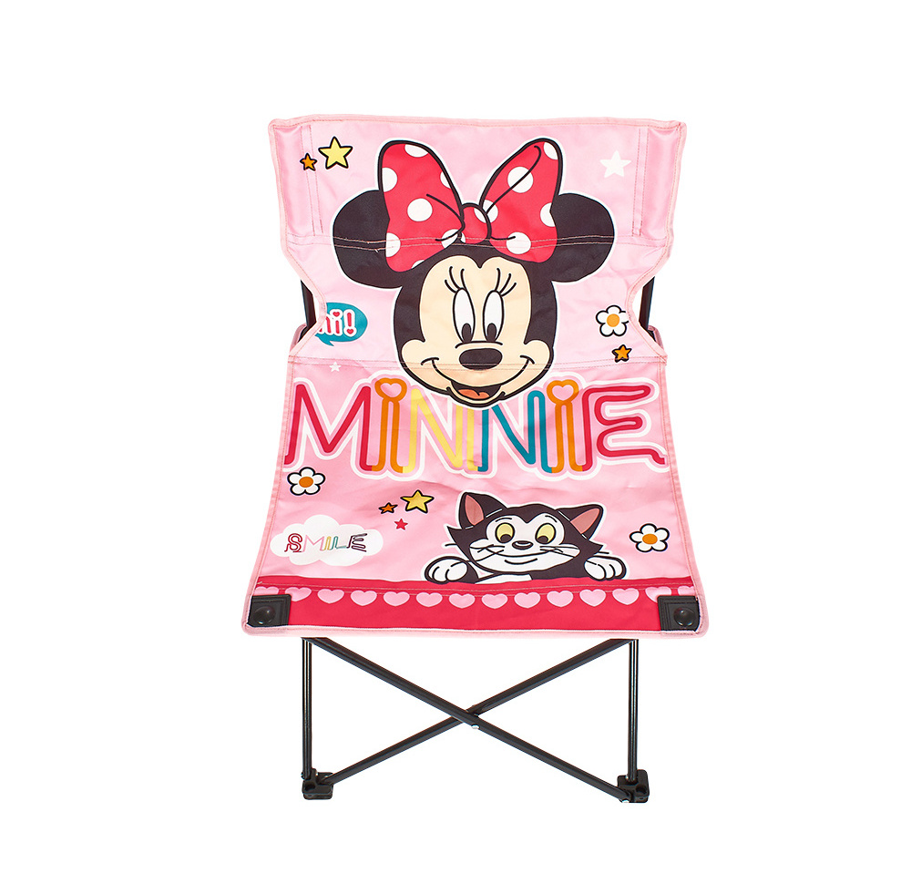 Cartoon Mouse Folding Steel Children Chair Picnic Beach Chair Portable Kids Camping Chair