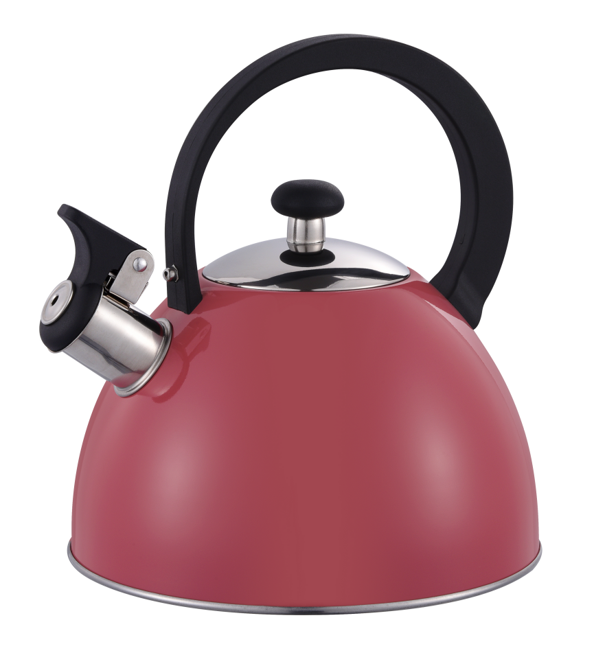 hot selling 304 stainless steel whistling tea kettle for camp