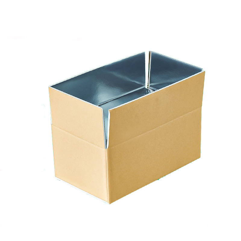 Aluminum Foil Cardboard Insulated Box for Keeping Food Fresh