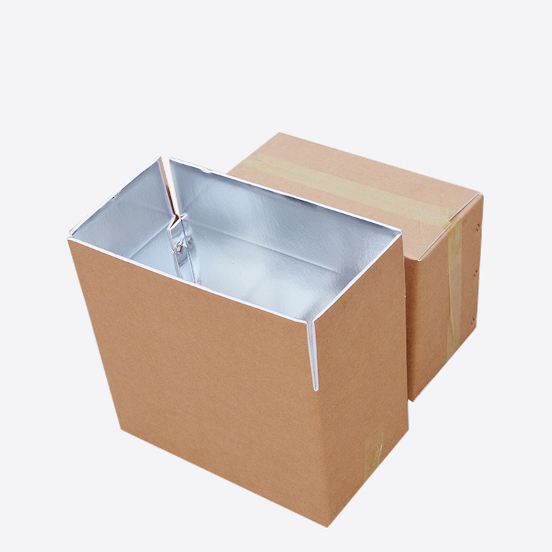 Aluminum Foil Cardboard Insulated Box for Keeping Food Fresh