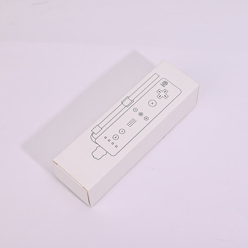 Accept custom 350 grams small white card folding paper box for packaging phone cases/Vaccines White Card Paper Box