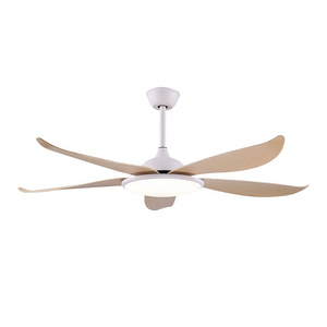 Modern design 56 inch Ceiling Fan with LED Light Remote Control, 5 ABS Blades, Noiseless Reversible DC Motor, 5-speed