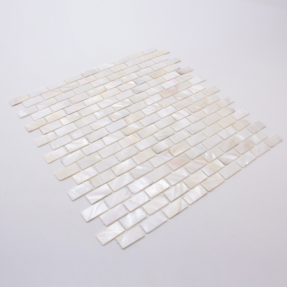 CNK China wholesale mosaic shell kitchen backsplash peel and stick subway tile