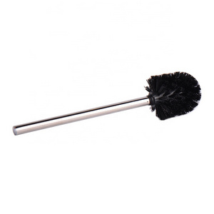 Long Handle Toilet Scrubber Brush and Holder Stainless Steel Professional Manufacturer Black/white Cleaning Brushes Strip