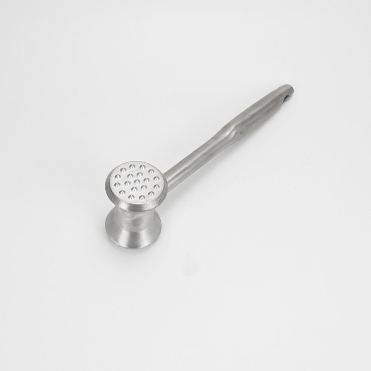 Stainless Steel Meat Hammer  Tenderizer Mallet  Pounder for Kitchen Cooking