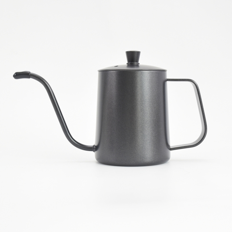 Manufacturer's direct sales of household tea pothand brewed coffee pots hanging ear pots stainless steel thin spouted pots