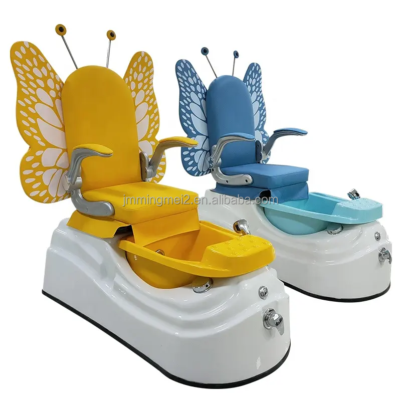 Comfortable foot spa  Children's Style Pedicure Chair with Colorful Lights Magnetic Pump  Customized color