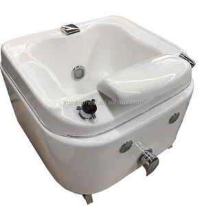 Nail salon Morden Foot Spa pedicure bowl/white Tub Pedicure bowl with wheels