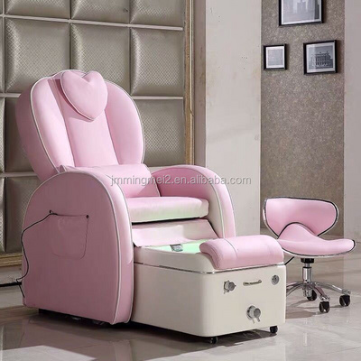 Nail salon furniture foot spa chair  reclining massage sofa pedicure chair