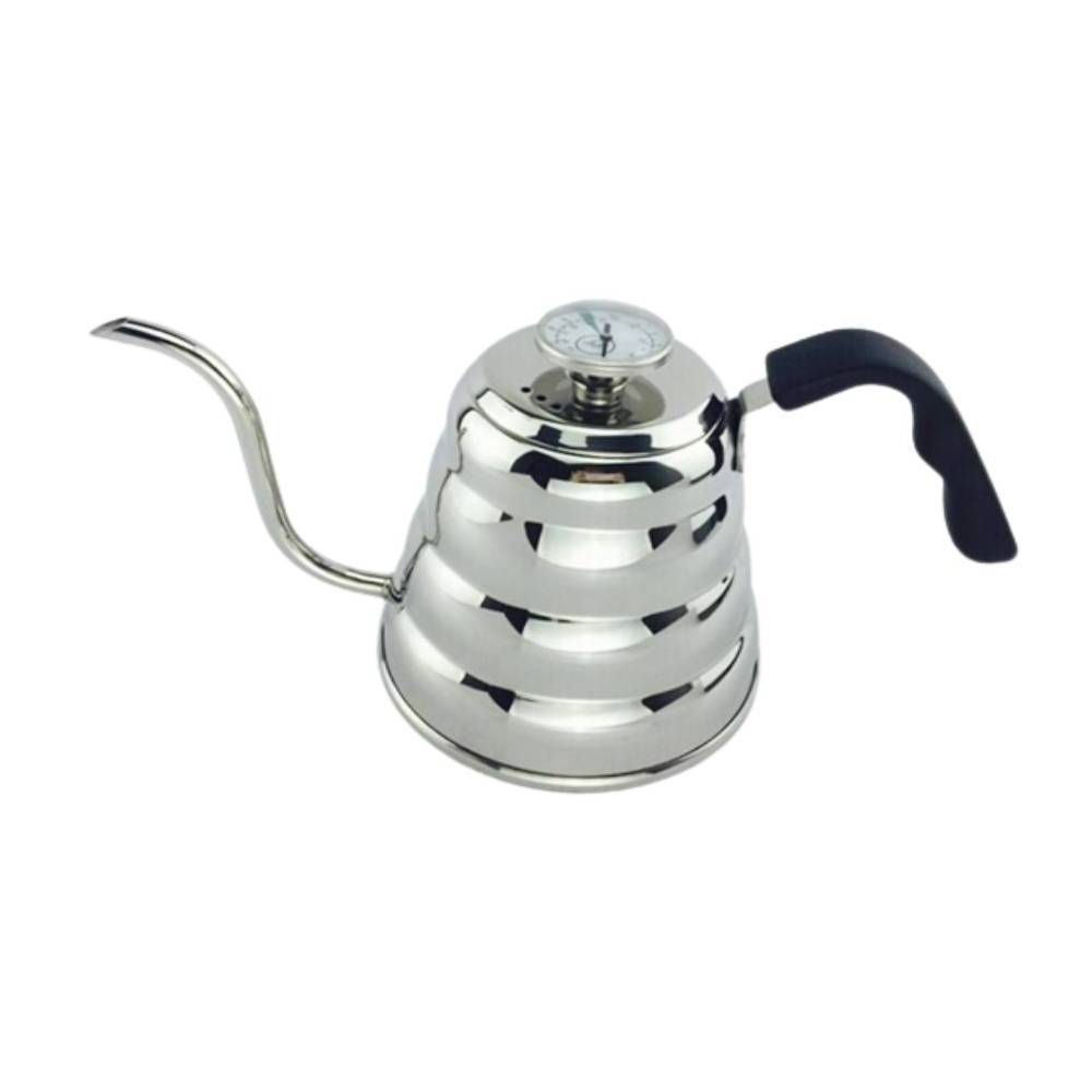 Pour Over Coffee Kettle with Thermometer for Exact Temperature stainless steel Gooseneck Hand Drip Pour Over coffee pot