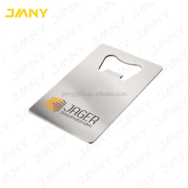 Custom Logo Stainless Steel Credit Card Bottle Openers for Your Wallet