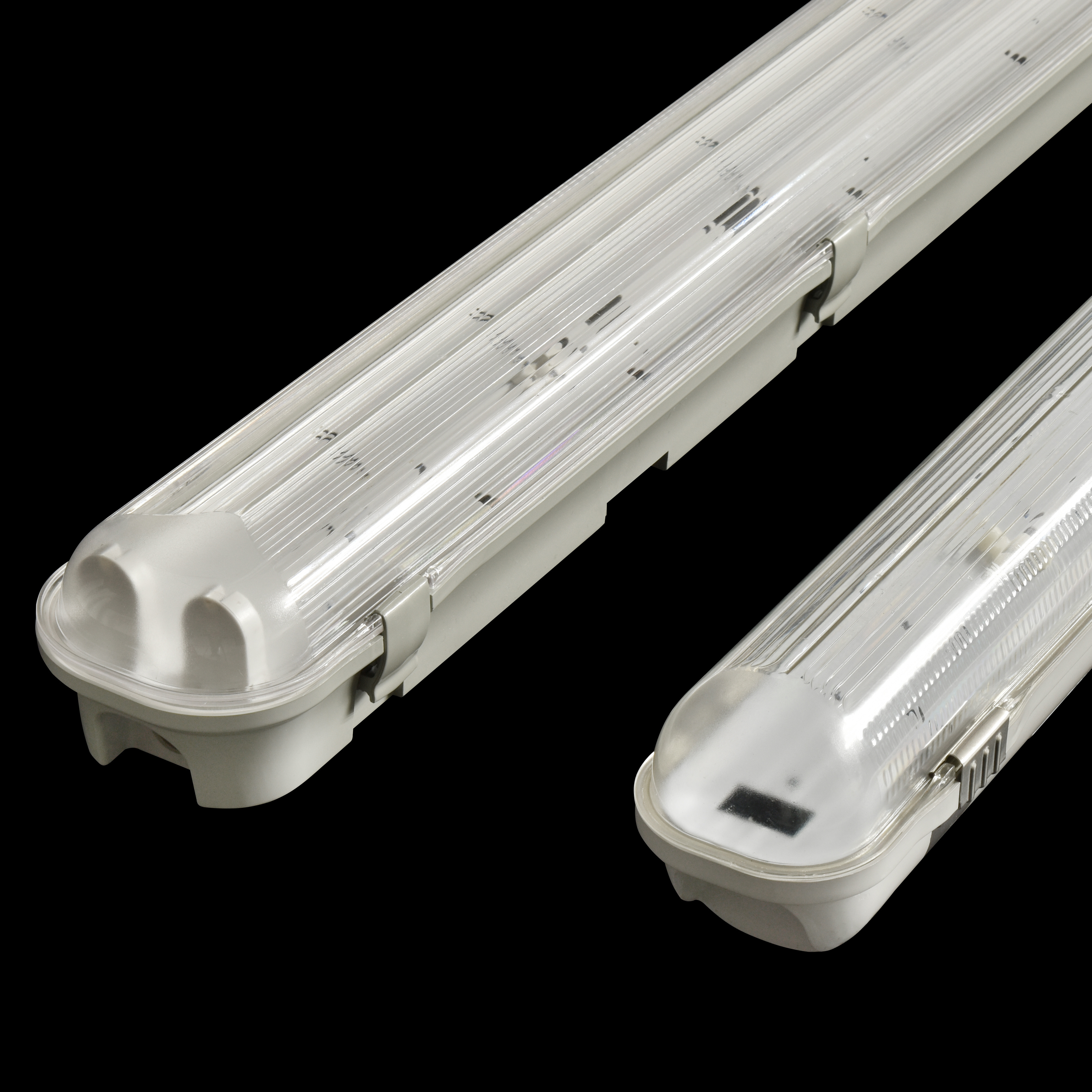 IP66 waterproof PC housing 2ft 4ft 5ft 18W 36W T8 fluorescent replacement batten LED tube light fixture