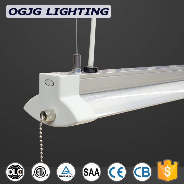 Supermarket luminaire led batten pendant lights linear lamp 2ft 4ft 5ft hanging light fixture