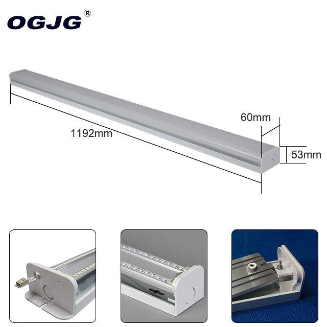 TUV-CE TUV-CB SAA indoor led batten lighting surface mounted LED ceiling light fixture