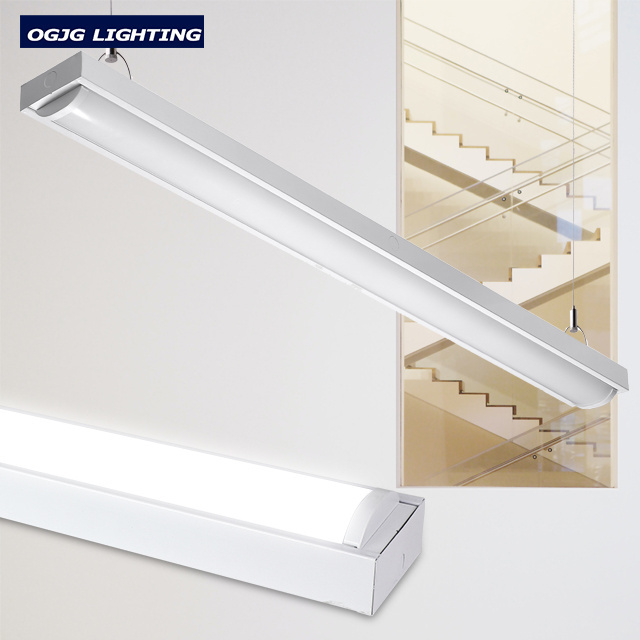 5 years warranty 20W 40W 60W 80W led batten lighting emergency battery ceiling led tube light fixture