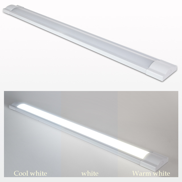 Indoor 2ft 4ft Low Profile Flush Mount Ceiling Dimmable LED Slim Linear Light LED Batten Light