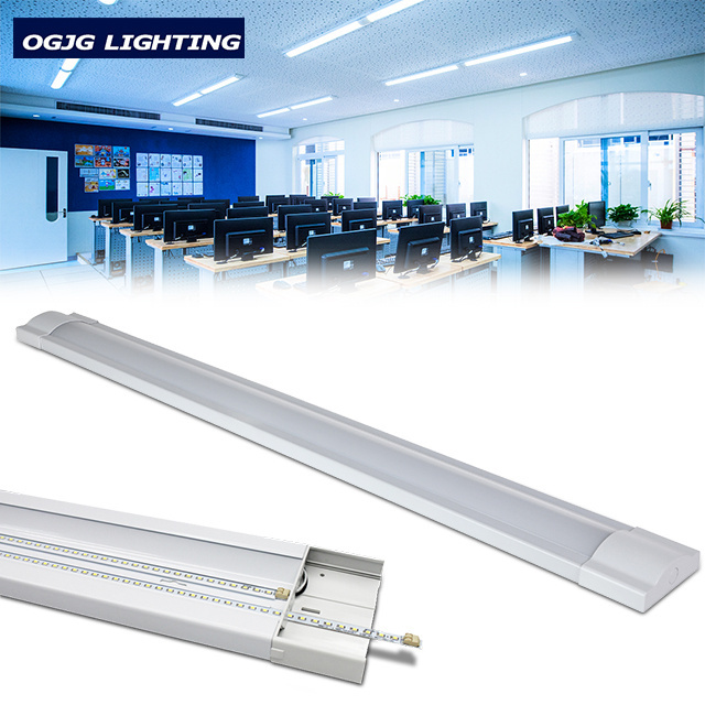 4ft 4000K corridor light thin hallway tube light pendant mounted aluminum linear LED batten light