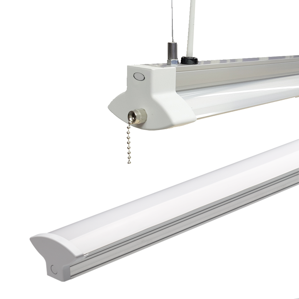 led linear light fixture 4ft 8ft pendant mounted integrated led tube light