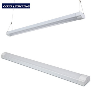 OGJG Lighting Aluminum body PC cover 2ft 4ft 5ft 3000K-6500K linear led batten light