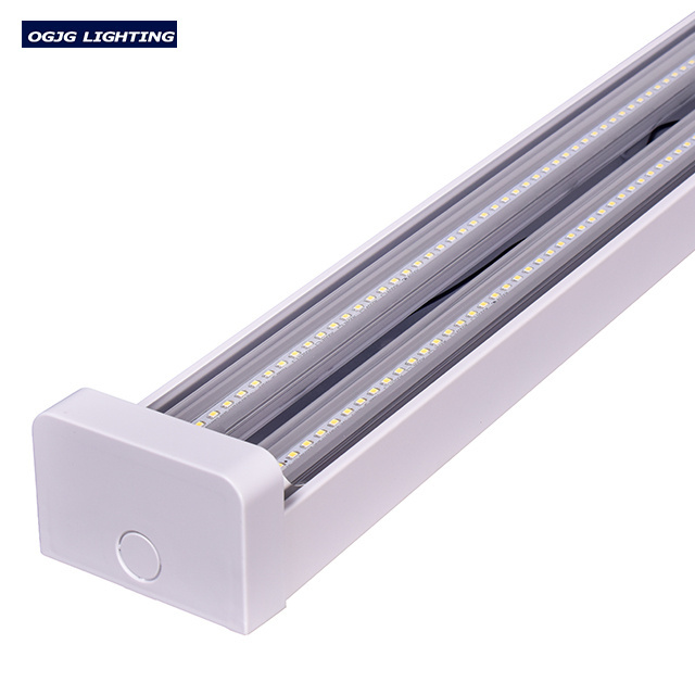 2x36W Batten Light Surface Mounted Fitting with Prismatic diffuser T8 Fluorescent Tube Lamp available LED Linear Lights