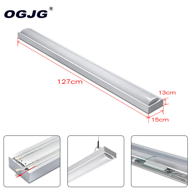 Dimming Motion Sensor Wraparound Lights Emergency Battery Led Linear Tube Light