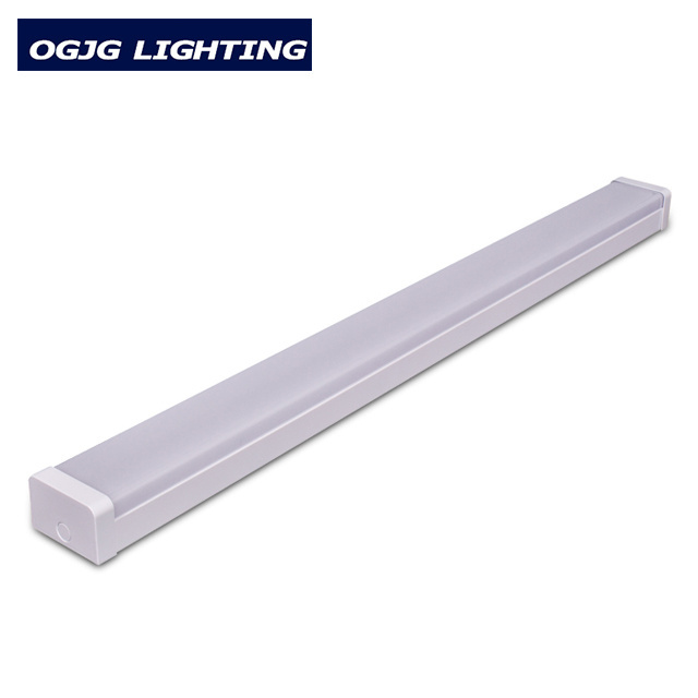 2x36W Batten Light Surface Mounted Fitting with Prismatic diffuser T8 Fluorescent Tube Lamp available LED Linear Lights