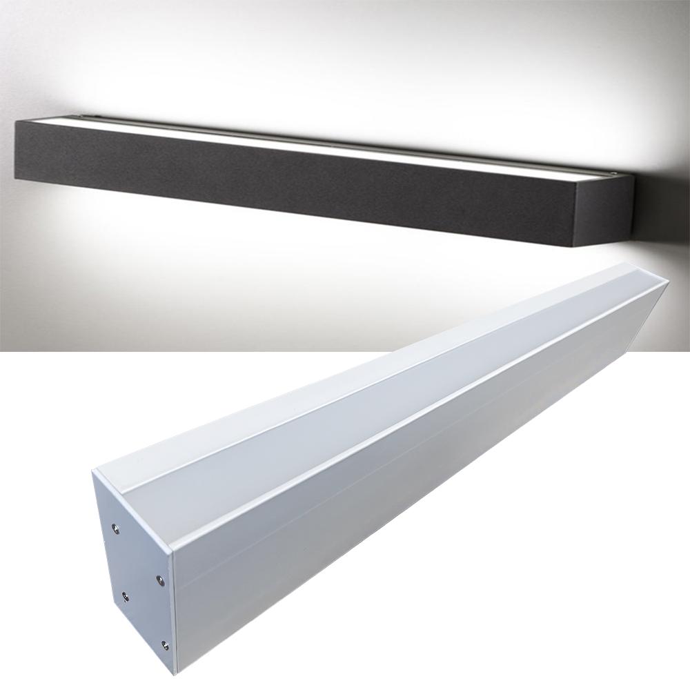 3-CCT Adjustable LED Wraparound Light 2ft 3ft 4ft 5ft up and down lighting bedroom stair linear wall light