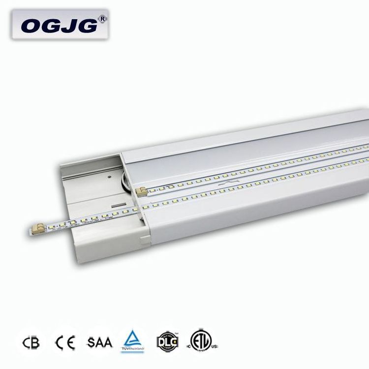 20W 30W 40W 50W 60W 80W LED batten light microwave motion sensor aluminum school lighting fixture led tube lamp