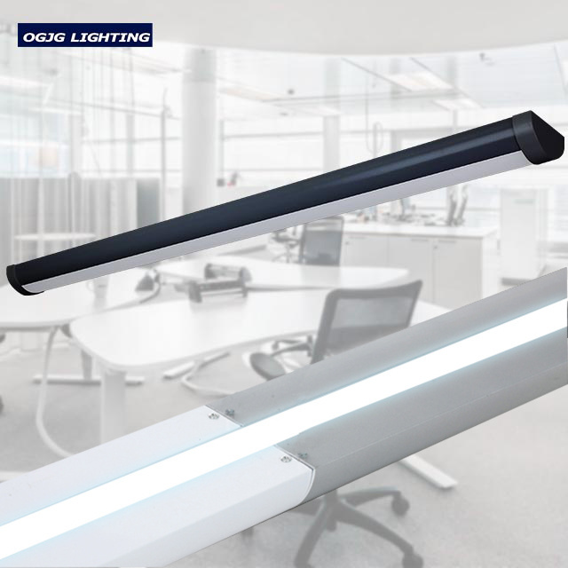 60cm 120cm dimming sensor hanging linear fixtures suspended office led up and down pendant light