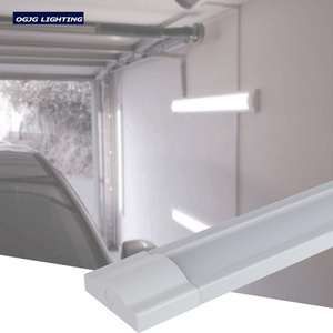 Aluminum housing ceiling mounted linear light dimmable led office batten lighting fixture