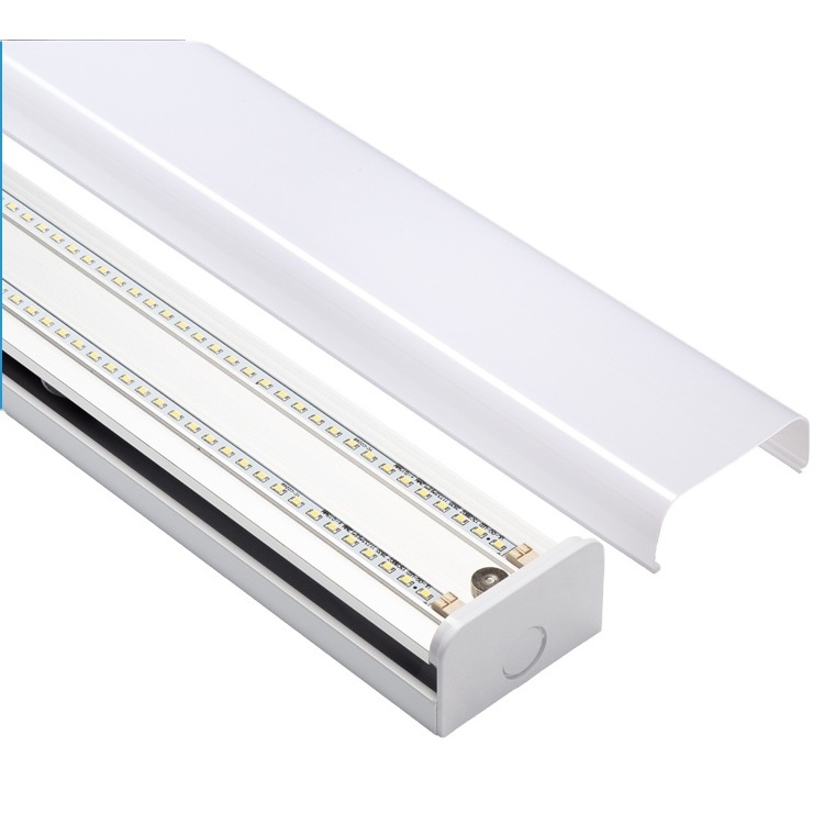 PC cover ceiling lamp office shop staircase luminaire batten fluorescent led linear light