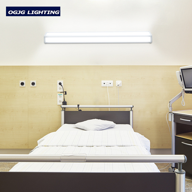 Pull chain switch wall mounted up down lighting hospital bed head led linear light