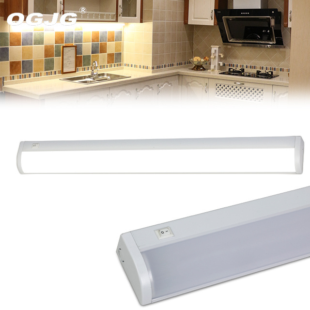 Aluminum housing Dimmable under Cabinet Lights Bar Cupboard Light with Switch Led Wardrobe Light for Kitchen Cabinet