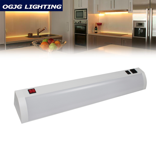 PC housing dimming led bed head wall mounted linear lights on/off switch kitchen lighting LED cabinet light