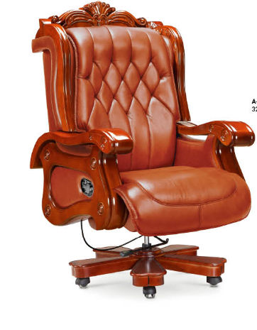 Newest leather executive boss king throne office chair