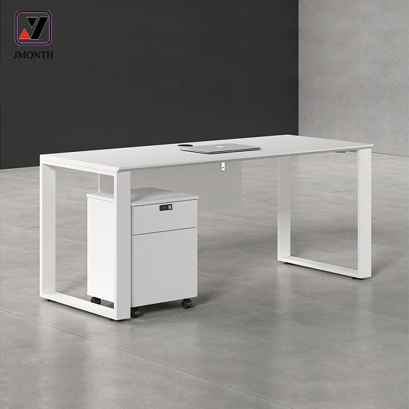 Professional Manufacture Cubicle Modular Modern Wood Office Desk With Cabinet