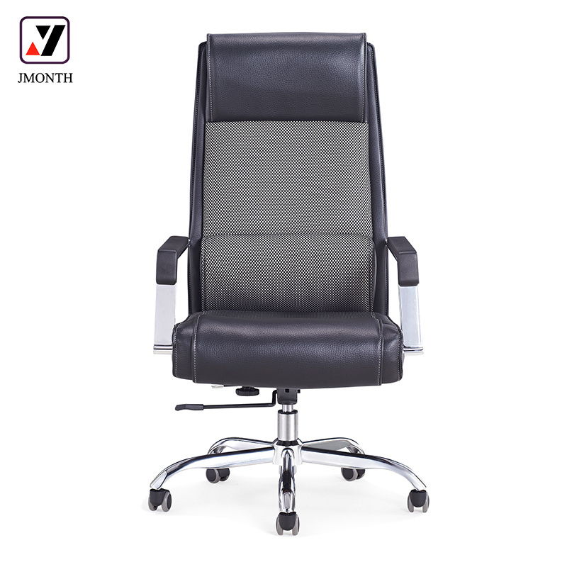 High Back Luxury Revolving Boss Pu Leather Executive Office Chair For Company Furniture