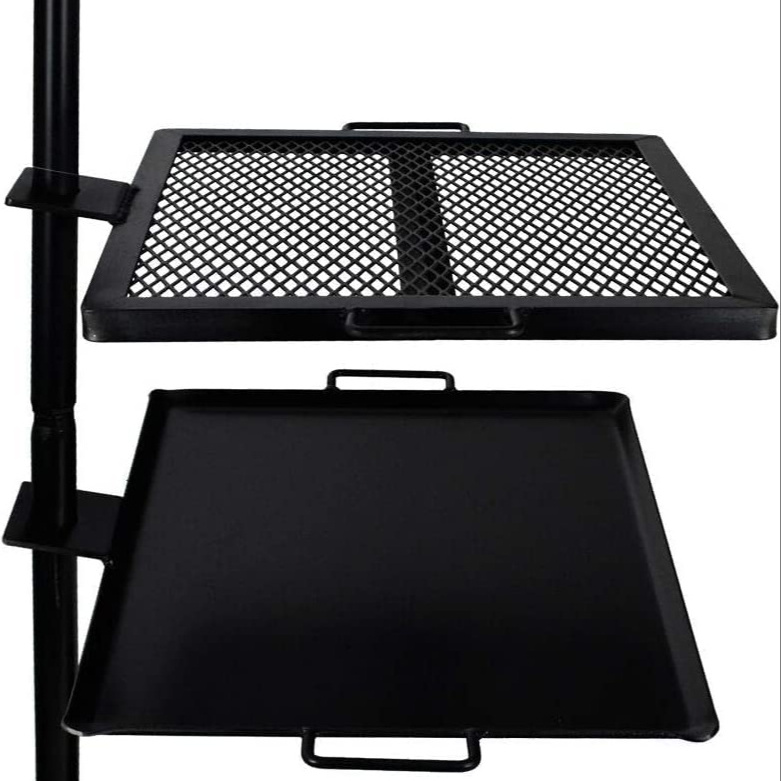 Gravity Grills Heavy Duty Solution for Grilling on the Go Open Fire Camping Grill