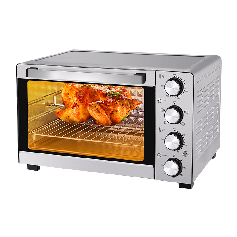 Certification CE/GS Metal Oven Double Glass Door Big Large Factory Electric Oven Household Kitchen Toaster Electric Oven